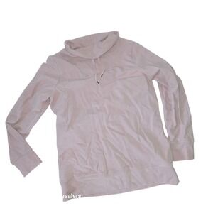 L.L.Bean Funnel Neck Pullover Sweatshirt Tunic Top‎ with Drawstring Size M